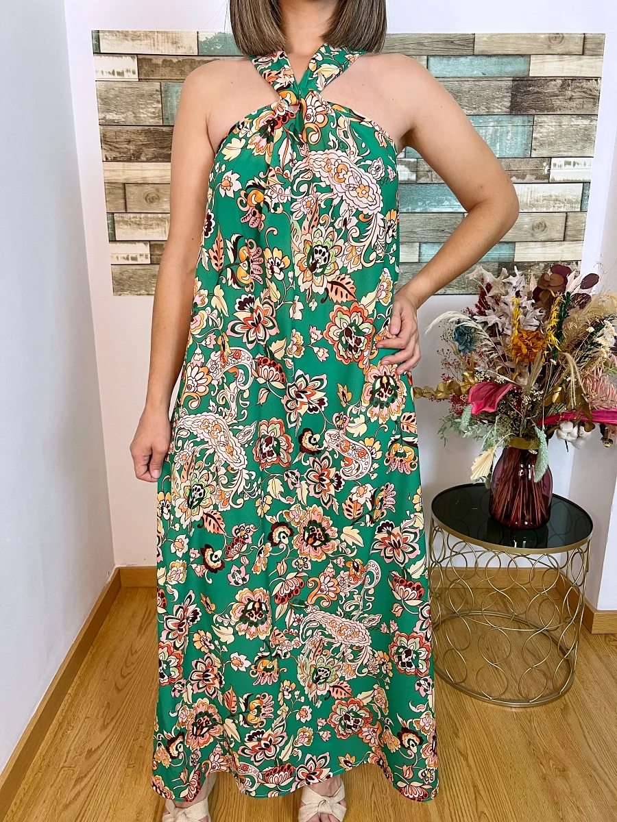 Vestido Esmeralda Verde