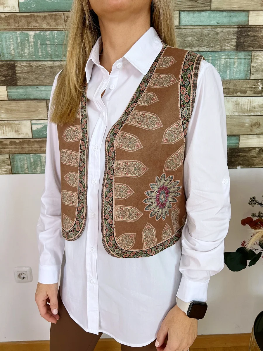 Chaleco Alhambra Camel