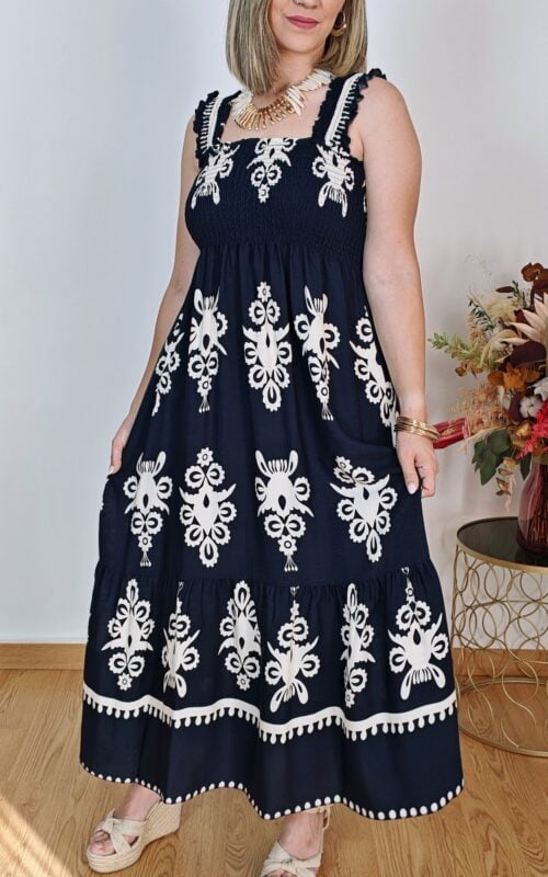 Vestido Ursula Marino